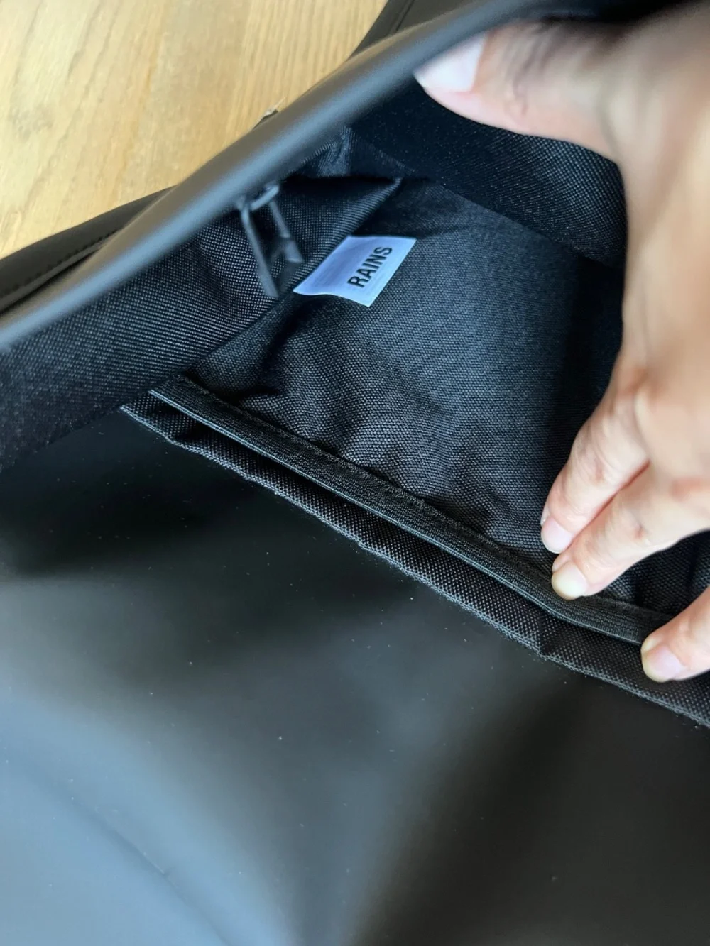 Rails Black Backpack Lightweight Everyday Bag